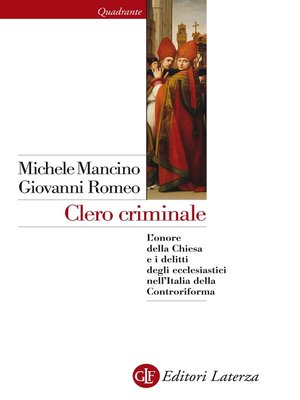 cover image of Clero criminale